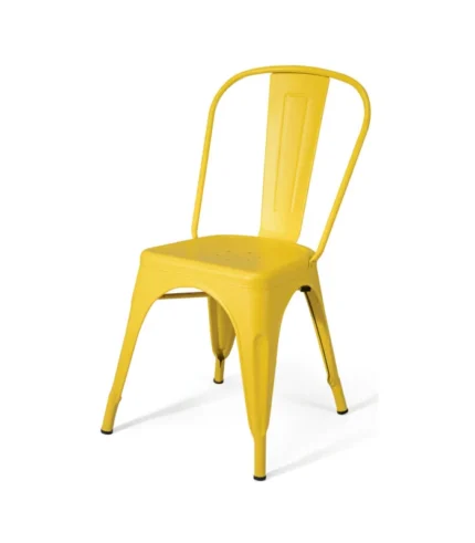 DI 2013 Metal Powder Coated Restaurant Chair in sleek design at Jhansi eatery
