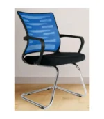 Shop DI 1620 Visitor Chair - Chrome Frame & Zigzag Back Jallandhar and Ludhiana