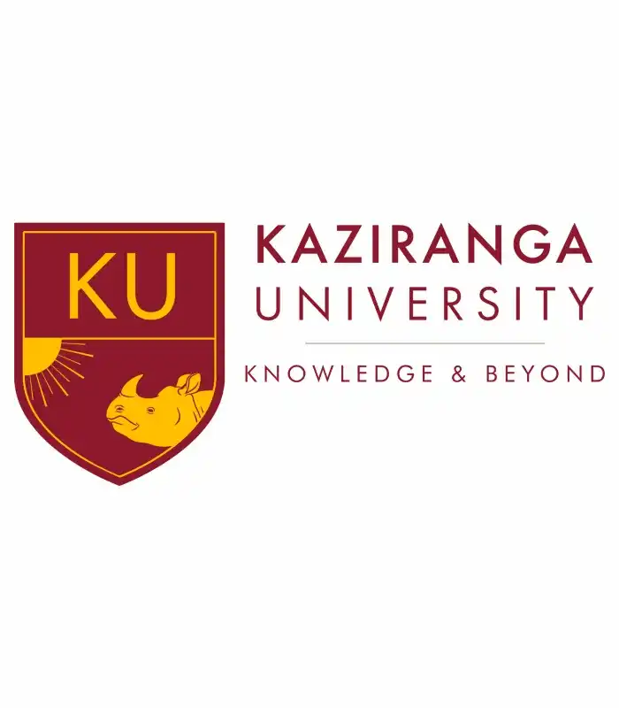 Kaziranga University logo - Partnered with Dhansri Infrax for turnkey civil construction, campus development, and academic furniture installation.