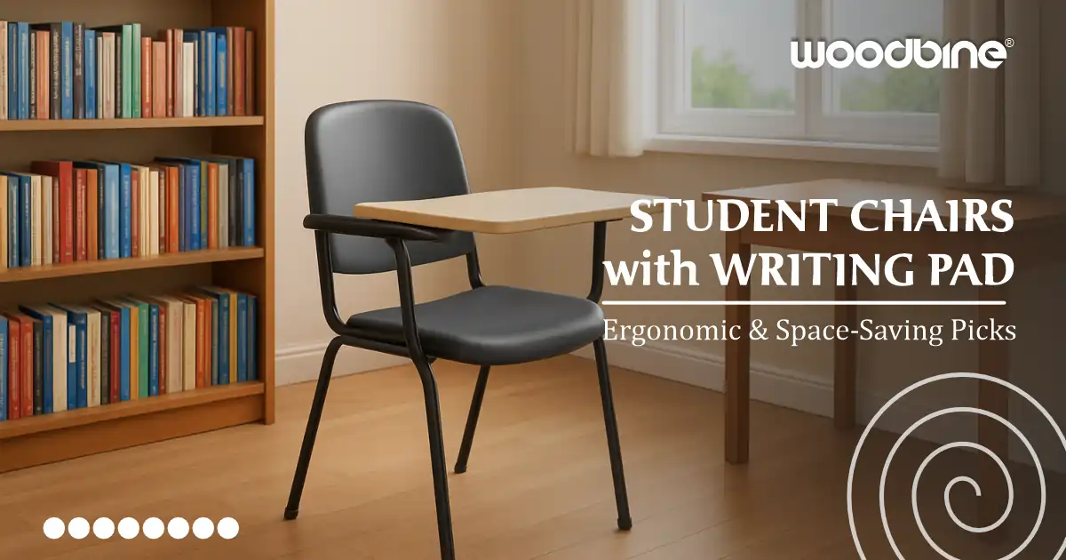 Student Chair With Writing Pad: Ergonomic Space‑Saving Picks
