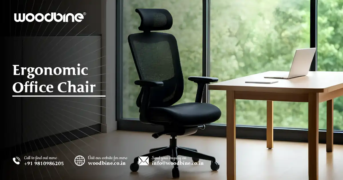 Woodbine Ergonomic Office Chair – India Factory‑Direct