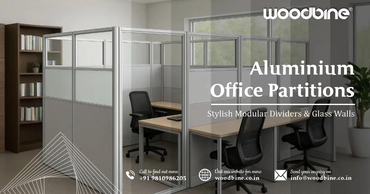 Aluminium Office Partitions: Stylish Modular Dividers & Glass Walls