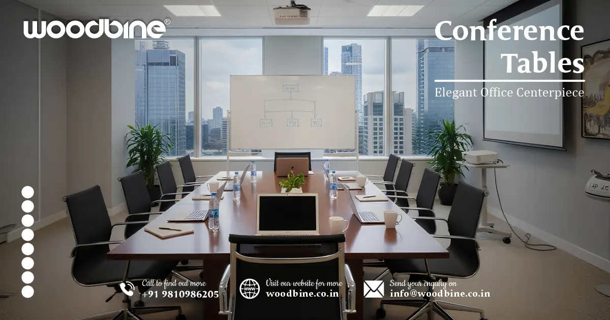 Woodbine Conference Tables: Elegant Office Centerpiece