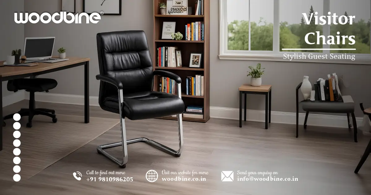 Woodbine Visitor Chairs – Stylish Guest Seating