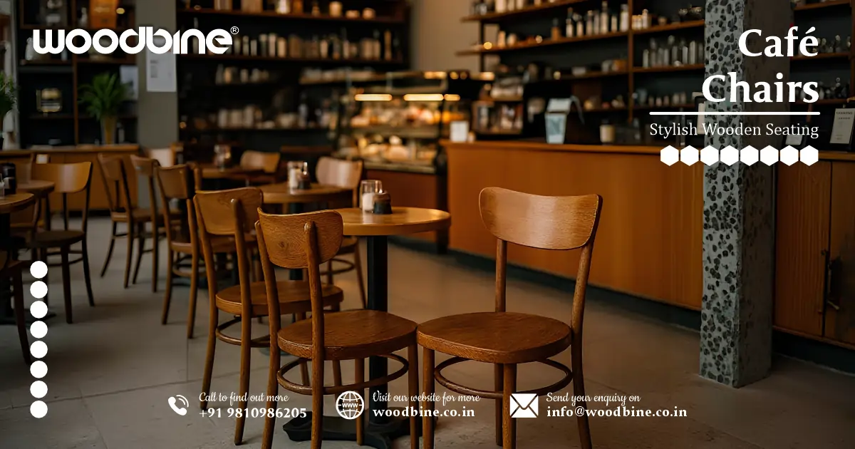 Woodbine Café Chairs – Stylish Wooden Seating