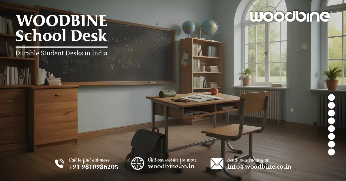 Woodbine School Desk – Durable Student Desks in India