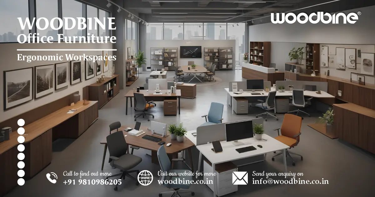 Woodbine Office Furniture Store – Ergonomic Workspaces PAN India
