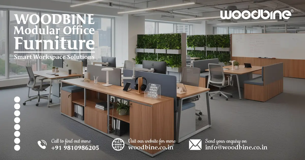 Woodbine Modular Office Furniture India – Smart Workspace Solutions