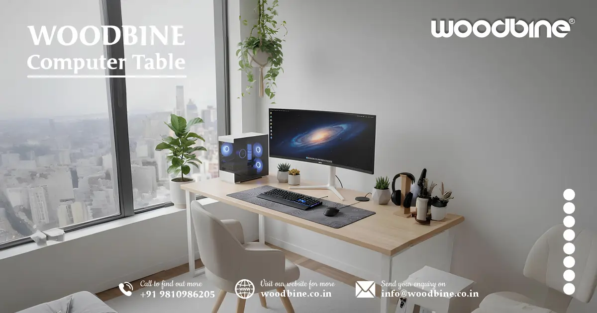 Buy Best Computer Tables Online in India with Woodbine Deals