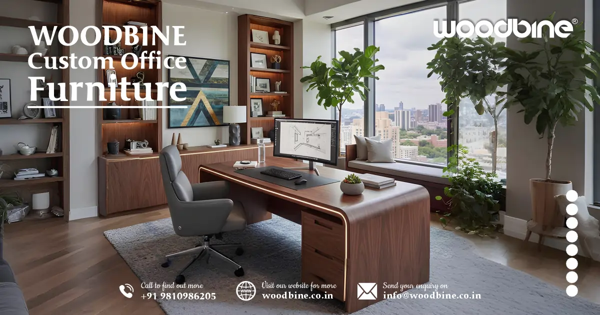 Woodbine Custom Office Furniture for Pan-India Workspaces